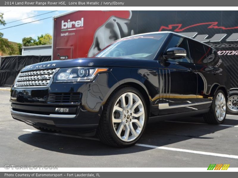 Loire Blue Metallic / Ivory/Ebony 2014 Land Rover Range Rover HSE