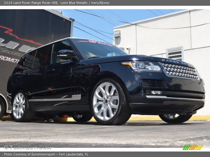 Loire Blue Metallic / Ivory/Ebony 2014 Land Rover Range Rover HSE