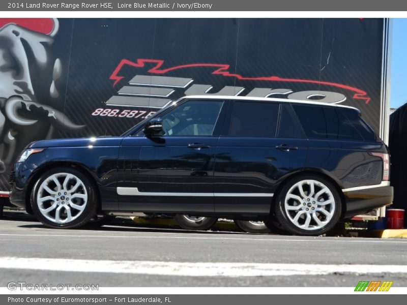 Loire Blue Metallic / Ivory/Ebony 2014 Land Rover Range Rover HSE