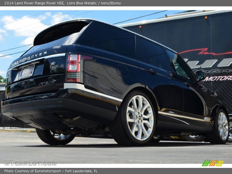 Loire Blue Metallic / Ivory/Ebony 2014 Land Rover Range Rover HSE