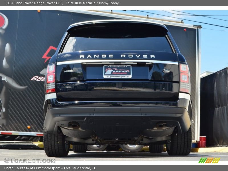 Loire Blue Metallic / Ivory/Ebony 2014 Land Rover Range Rover HSE