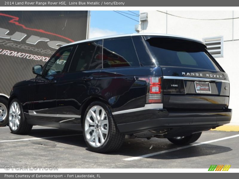 Loire Blue Metallic / Ivory/Ebony 2014 Land Rover Range Rover HSE