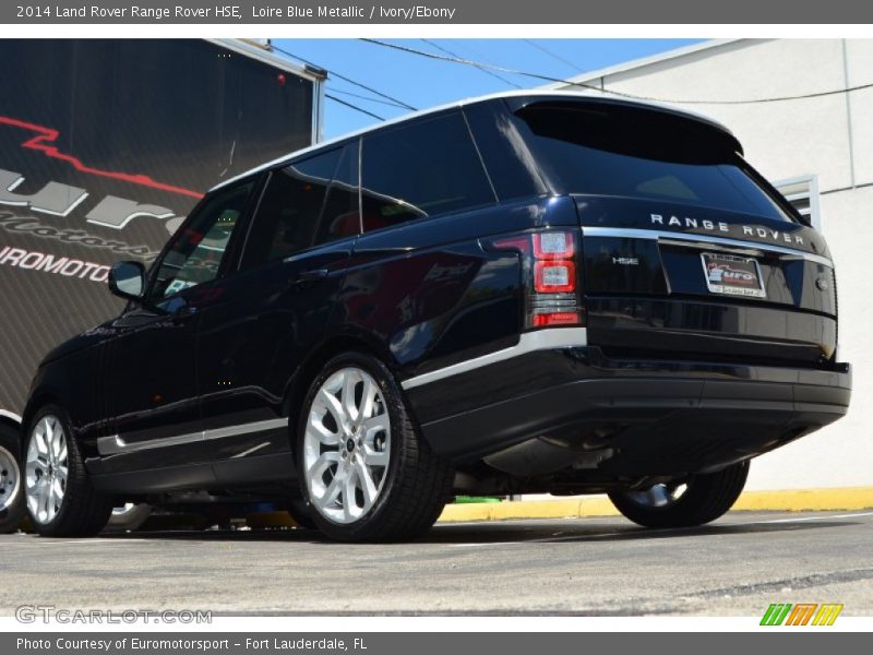Loire Blue Metallic / Ivory/Ebony 2014 Land Rover Range Rover HSE