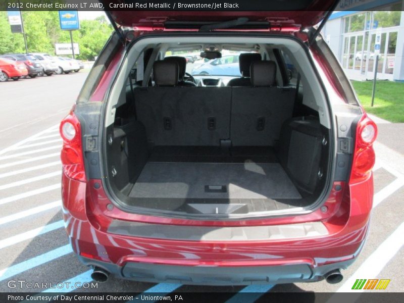 Cardinal Red Metallic / Brownstone/Jet Black 2012 Chevrolet Equinox LT AWD