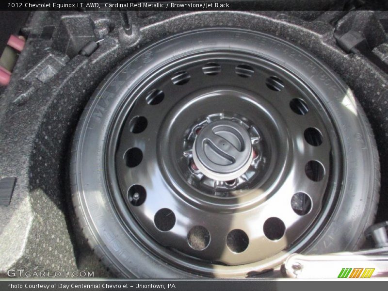 Cardinal Red Metallic / Brownstone/Jet Black 2012 Chevrolet Equinox LT AWD