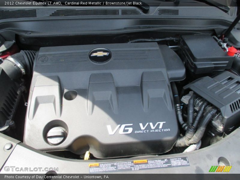 Cardinal Red Metallic / Brownstone/Jet Black 2012 Chevrolet Equinox LT AWD