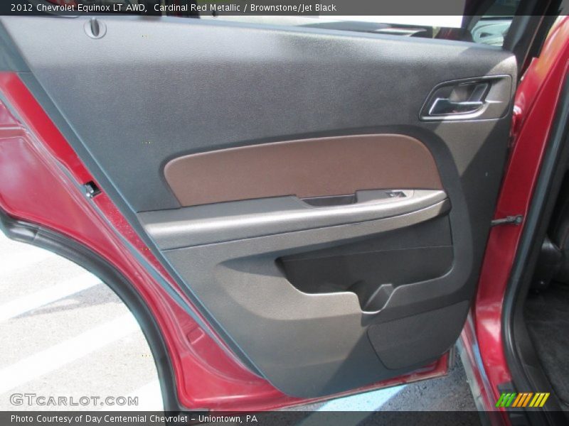 Cardinal Red Metallic / Brownstone/Jet Black 2012 Chevrolet Equinox LT AWD