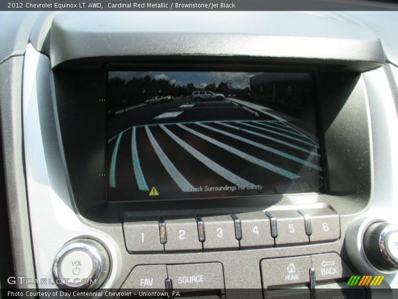 Cardinal Red Metallic / Brownstone/Jet Black 2012 Chevrolet Equinox LT AWD