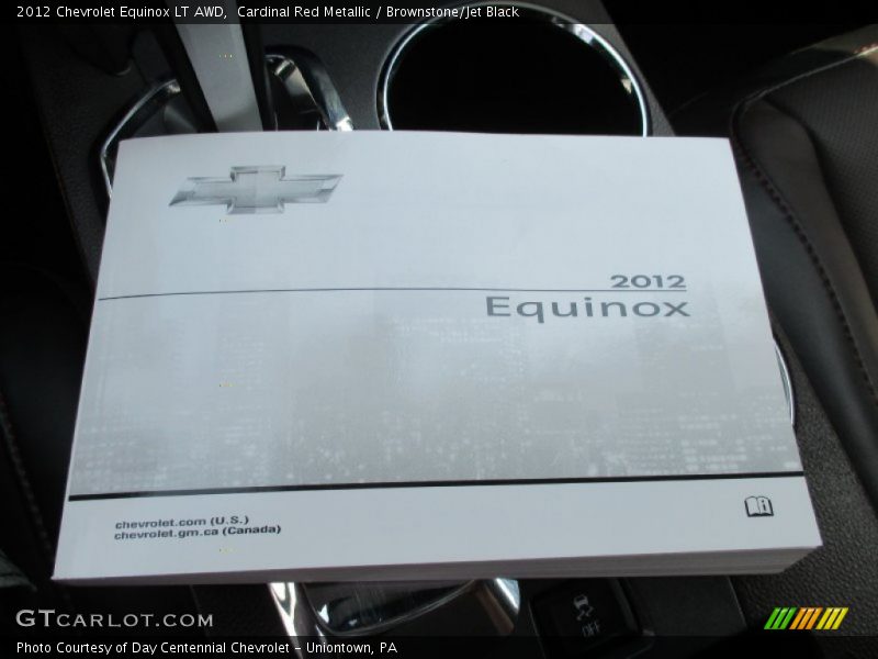 Cardinal Red Metallic / Brownstone/Jet Black 2012 Chevrolet Equinox LT AWD