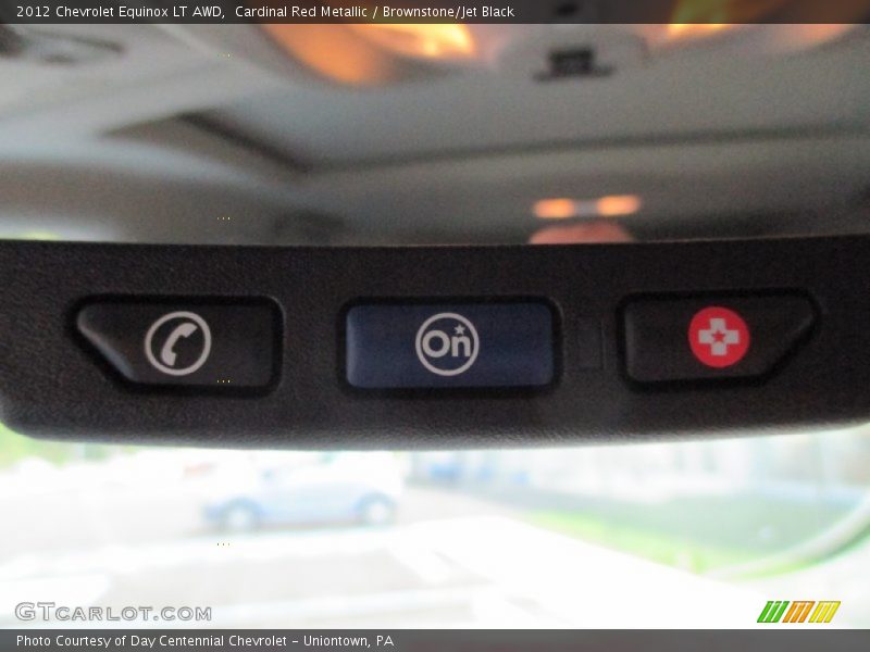 Cardinal Red Metallic / Brownstone/Jet Black 2012 Chevrolet Equinox LT AWD