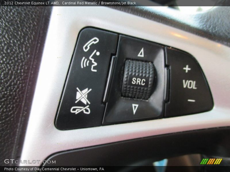 Cardinal Red Metallic / Brownstone/Jet Black 2012 Chevrolet Equinox LT AWD