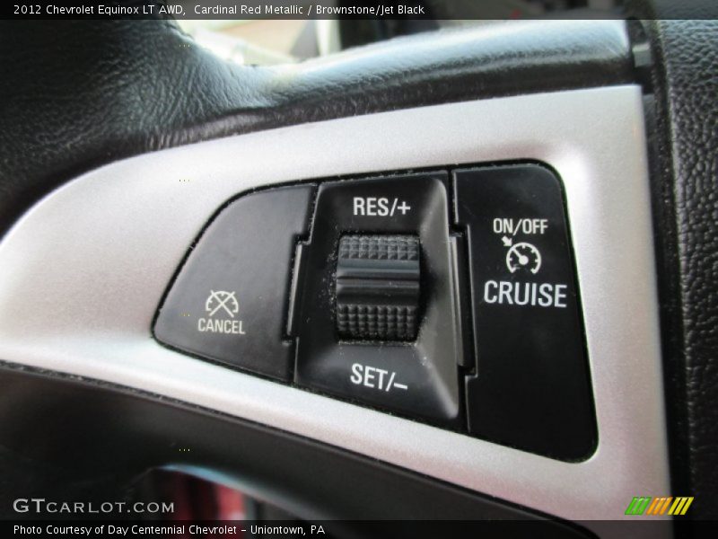 Cardinal Red Metallic / Brownstone/Jet Black 2012 Chevrolet Equinox LT AWD