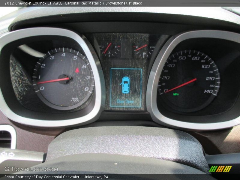 Cardinal Red Metallic / Brownstone/Jet Black 2012 Chevrolet Equinox LT AWD