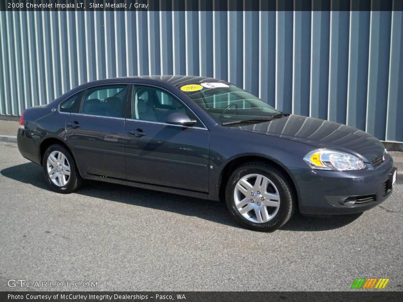 Slate Metallic / Gray 2008 Chevrolet Impala LT