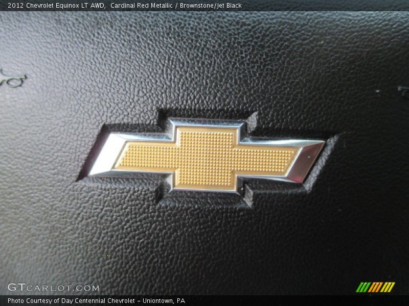 Cardinal Red Metallic / Brownstone/Jet Black 2012 Chevrolet Equinox LT AWD