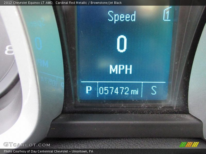 Cardinal Red Metallic / Brownstone/Jet Black 2012 Chevrolet Equinox LT AWD