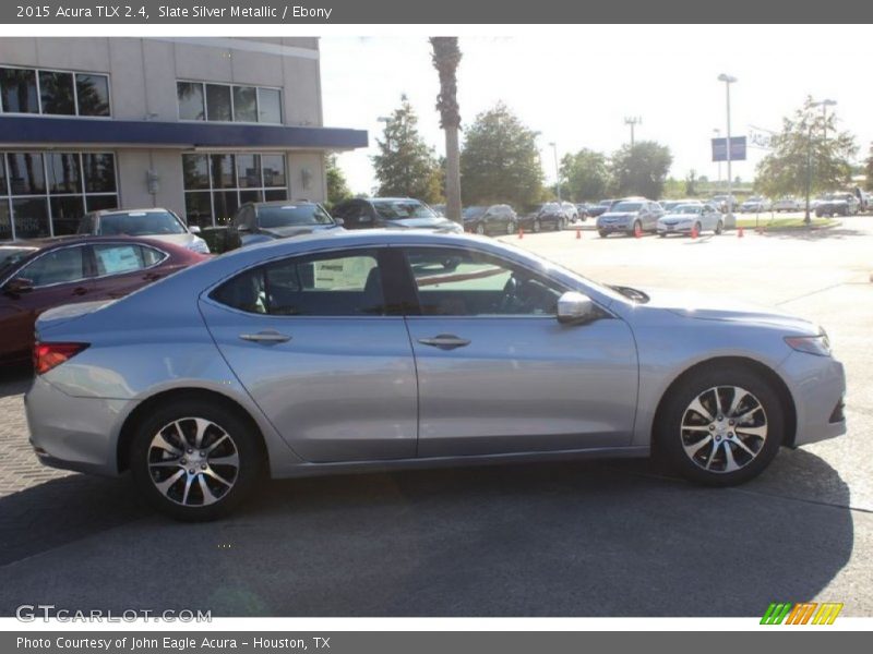Slate Silver Metallic / Ebony 2015 Acura TLX 2.4
