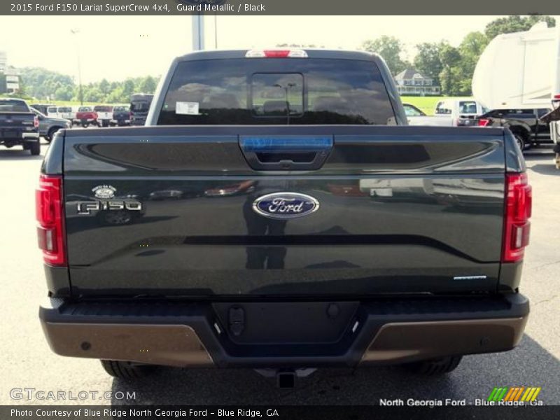 Guard Metallic / Black 2015 Ford F150 Lariat SuperCrew 4x4