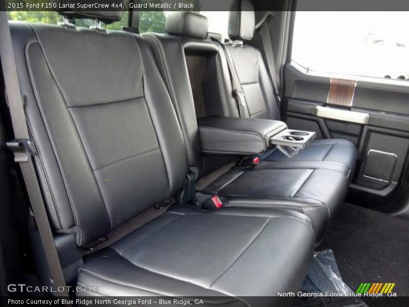 Guard Metallic / Black 2015 Ford F150 Lariat SuperCrew 4x4