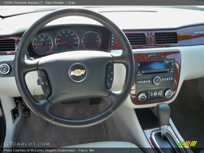 Slate Metallic / Gray 2008 Chevrolet Impala LT