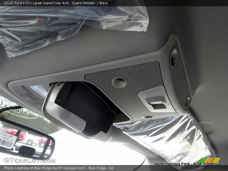 Guard Metallic / Black 2015 Ford F150 Lariat SuperCrew 4x4