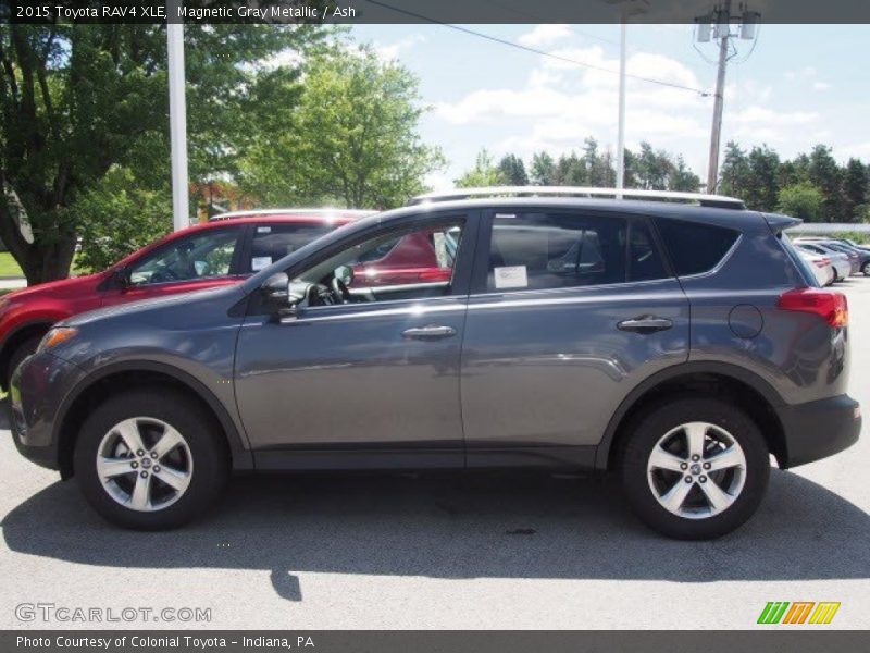 Magnetic Gray Metallic / Ash 2015 Toyota RAV4 XLE