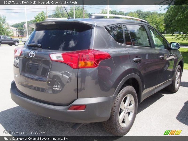 Magnetic Gray Metallic / Ash 2015 Toyota RAV4 XLE