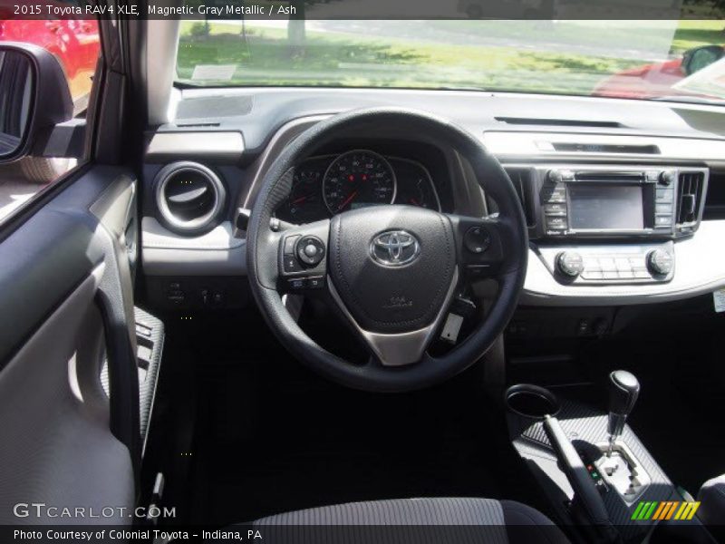 Magnetic Gray Metallic / Ash 2015 Toyota RAV4 XLE