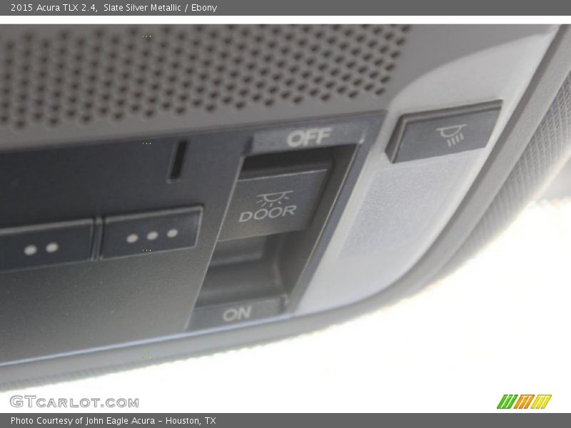 Slate Silver Metallic / Ebony 2015 Acura TLX 2.4