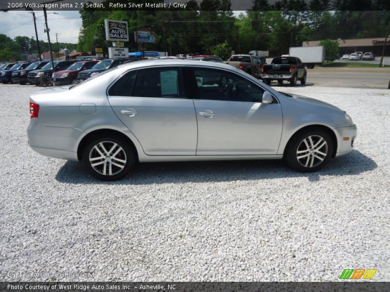 Reflex Silver Metallic / Grey 2006 Volkswagen Jetta 2.5 Sedan