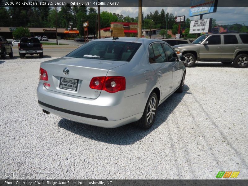 Reflex Silver Metallic / Grey 2006 Volkswagen Jetta 2.5 Sedan