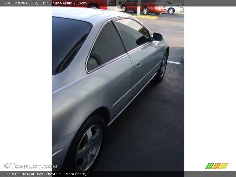 Satin Silver Metallic / Ebony 2003 Acura CL 3.2