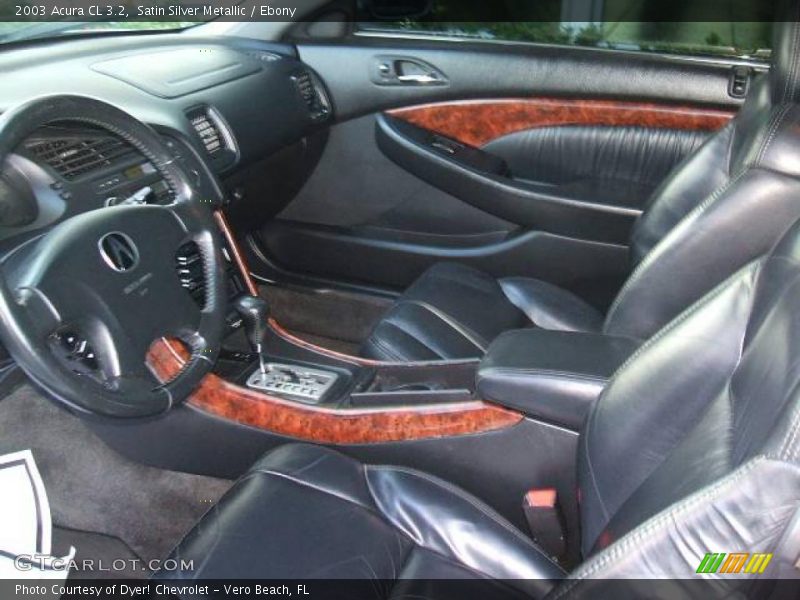 Satin Silver Metallic / Ebony 2003 Acura CL 3.2