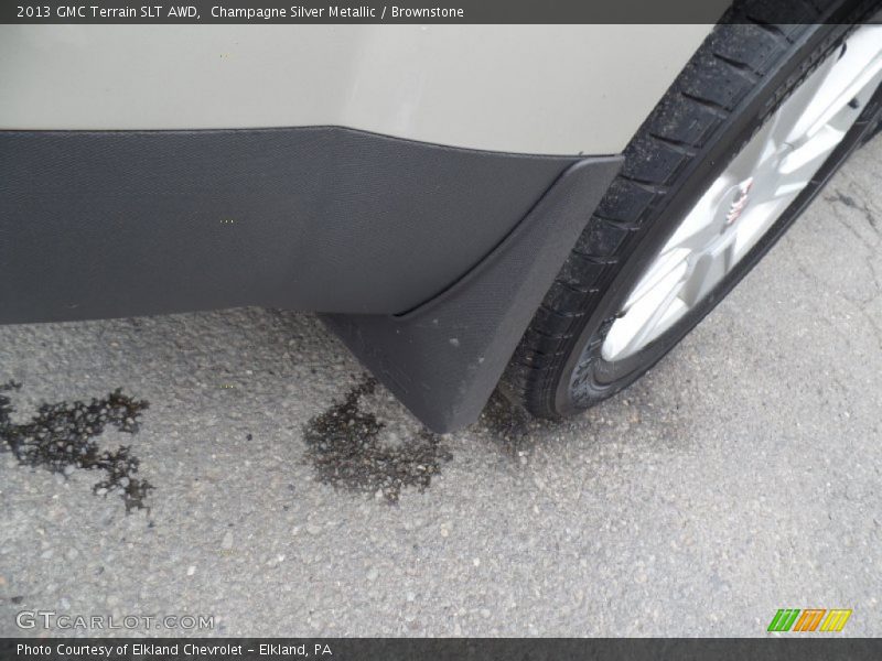 Champagne Silver Metallic / Brownstone 2013 GMC Terrain SLT AWD