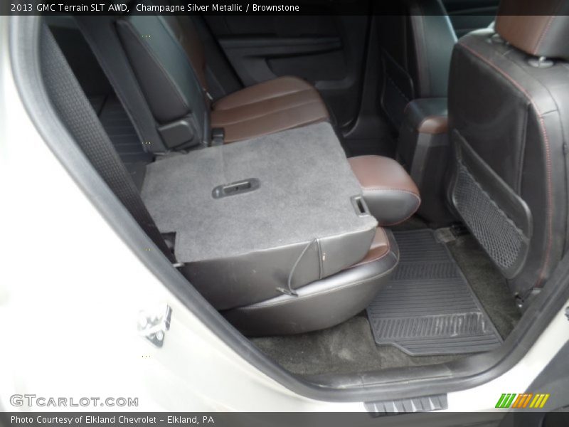 Champagne Silver Metallic / Brownstone 2013 GMC Terrain SLT AWD