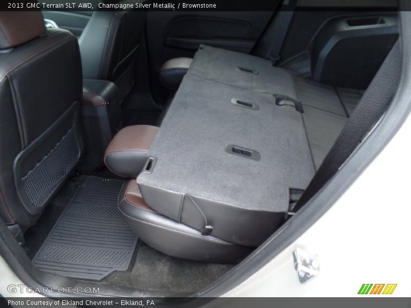Champagne Silver Metallic / Brownstone 2013 GMC Terrain SLT AWD