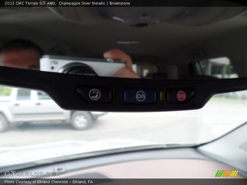 Champagne Silver Metallic / Brownstone 2013 GMC Terrain SLT AWD