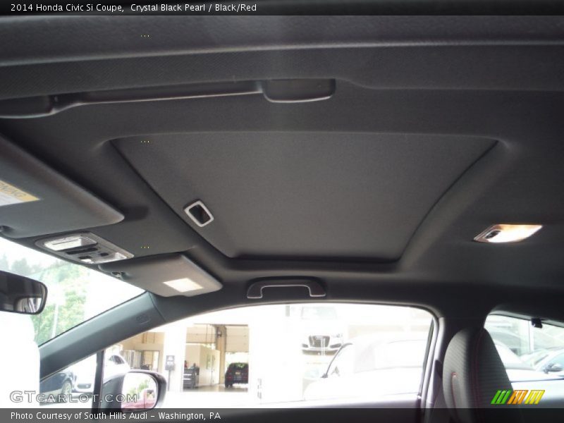 Sunroof of 2014 Civic Si Coupe