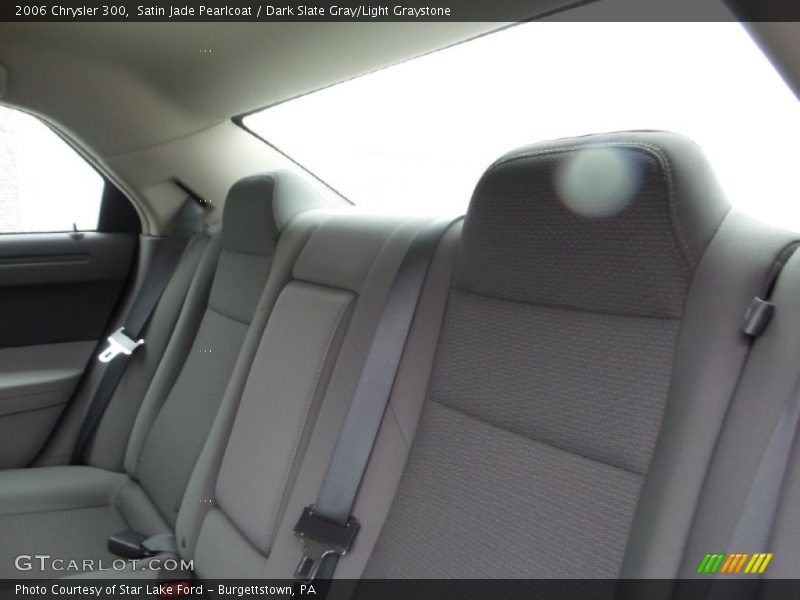 Satin Jade Pearlcoat / Dark Slate Gray/Light Graystone 2006 Chrysler 300