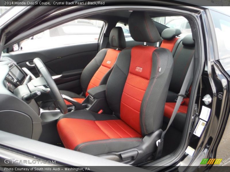 Front Seat of 2014 Civic Si Coupe
