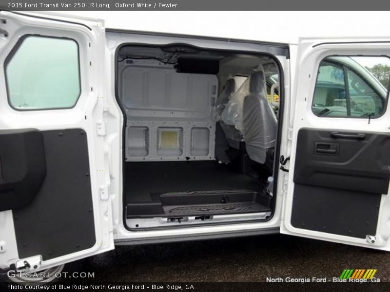 Oxford White / Pewter 2015 Ford Transit Van 250 LR Long