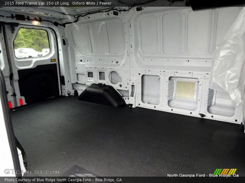 Oxford White / Pewter 2015 Ford Transit Van 250 LR Long
