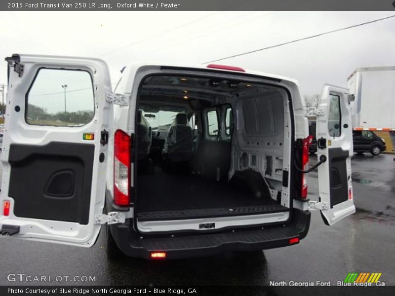 Oxford White / Pewter 2015 Ford Transit Van 250 LR Long
