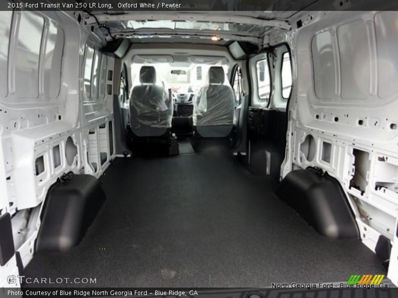 Oxford White / Pewter 2015 Ford Transit Van 250 LR Long