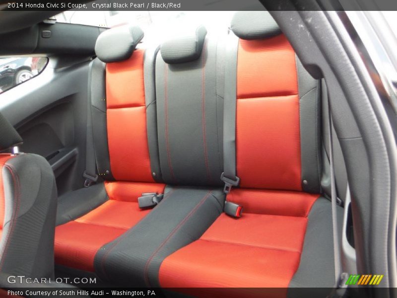 Rear Seat of 2014 Civic Si Coupe