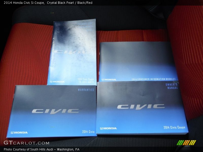 Books/Manuals of 2014 Civic Si Coupe