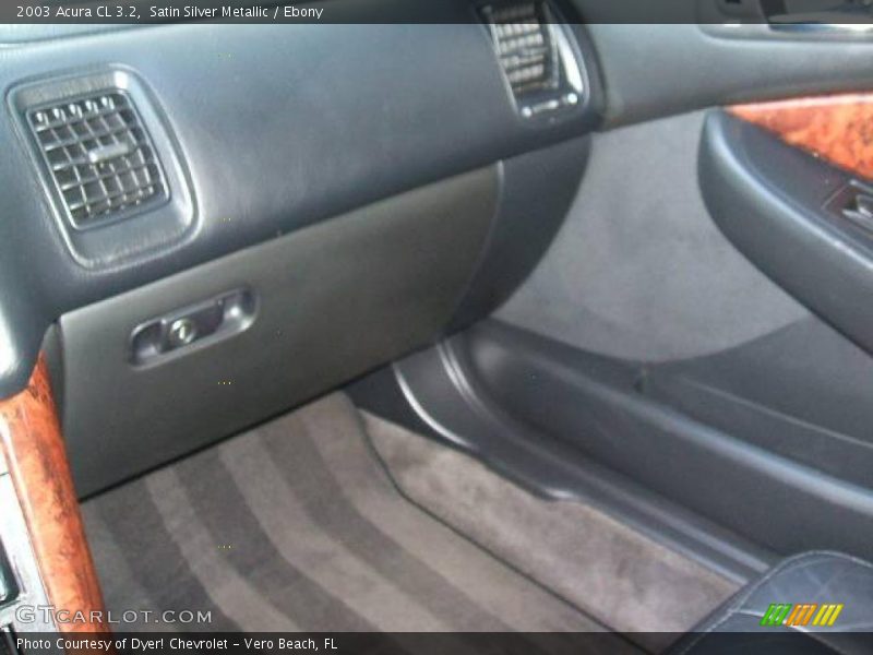Satin Silver Metallic / Ebony 2003 Acura CL 3.2