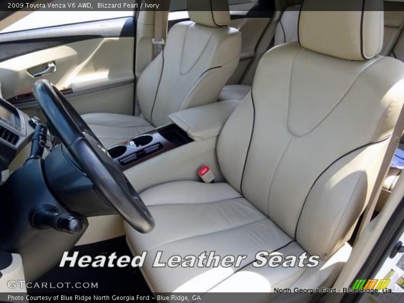 Blizzard Pearl / Ivory 2009 Toyota Venza V6 AWD