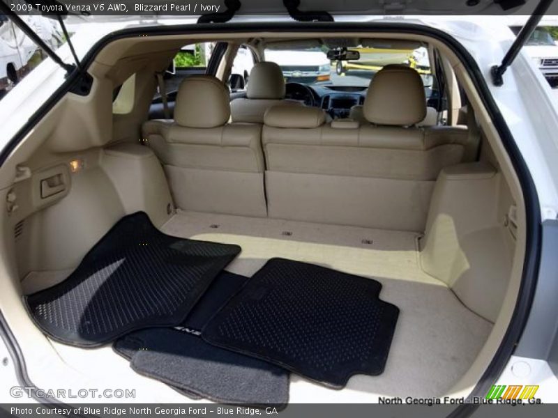 Blizzard Pearl / Ivory 2009 Toyota Venza V6 AWD
