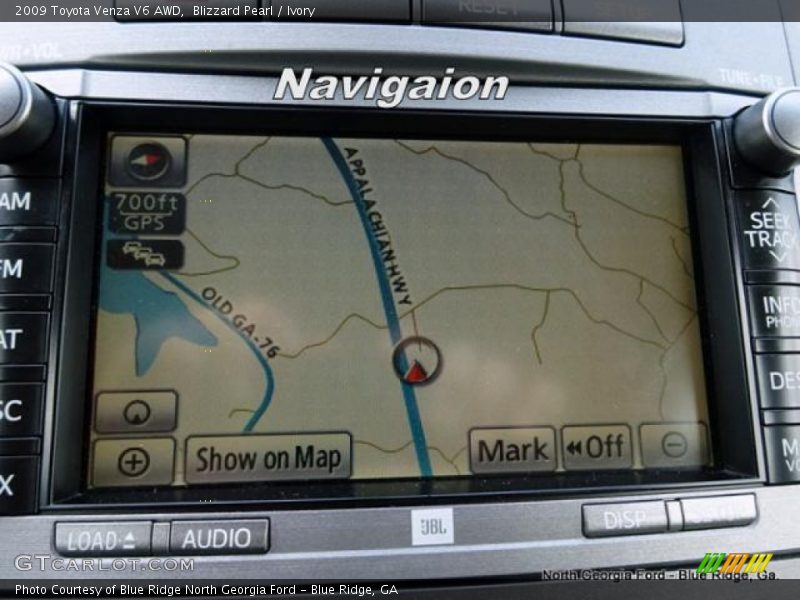 Blizzard Pearl / Ivory 2009 Toyota Venza V6 AWD
